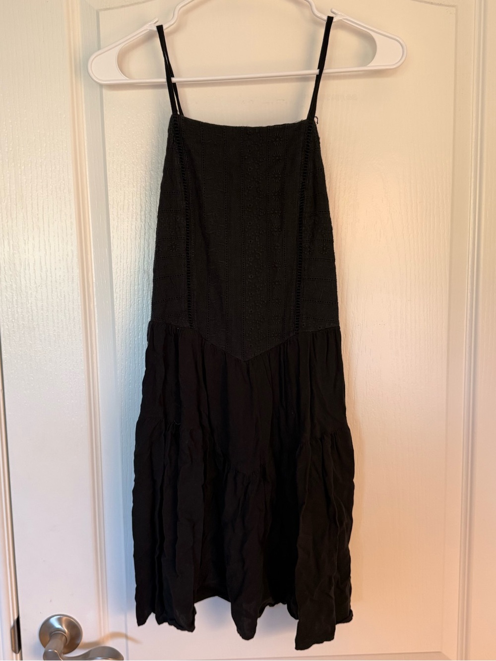 wild fable Black Tiered Dress